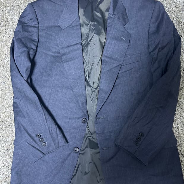 일제 랑방 울 블레이저 사이즈 105~110