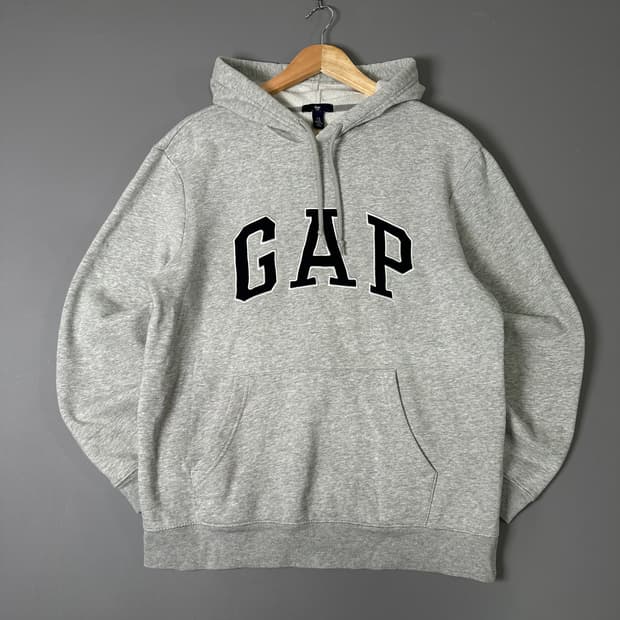 GAP 기모 후드티 그레이 M [013106]