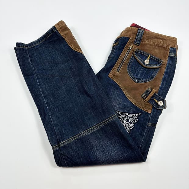 28 VTG 빈티지 웨스턴 스트레이트 데님팬츠