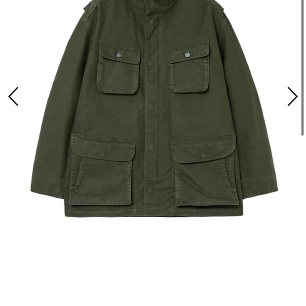 a.ta MOLESKIN FIELD JACKET (MOSS) L사이즈