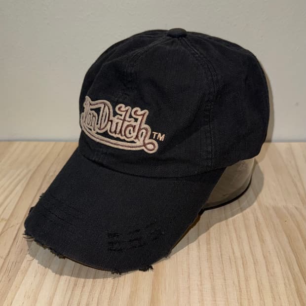 본더치 데미지 데님 볼캡