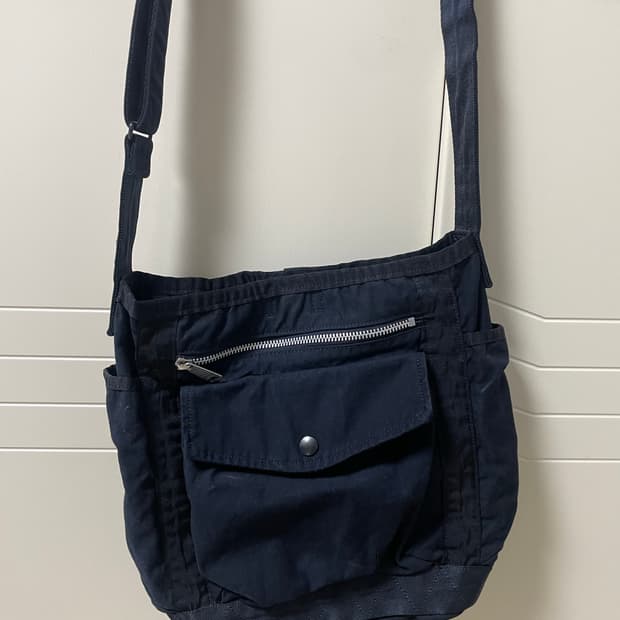 요시다포터 크랙 crag 숄더백S 네이비