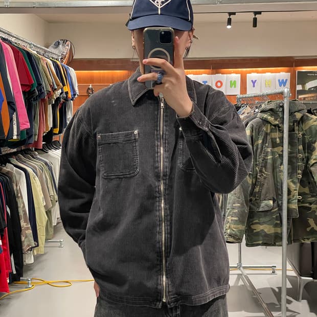 빈티지 코듀로이 셔츠 자켓  