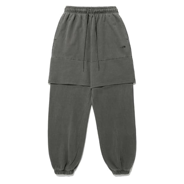 나이스고스트 클럽 레이어드 스웻 팬츠(새상품)