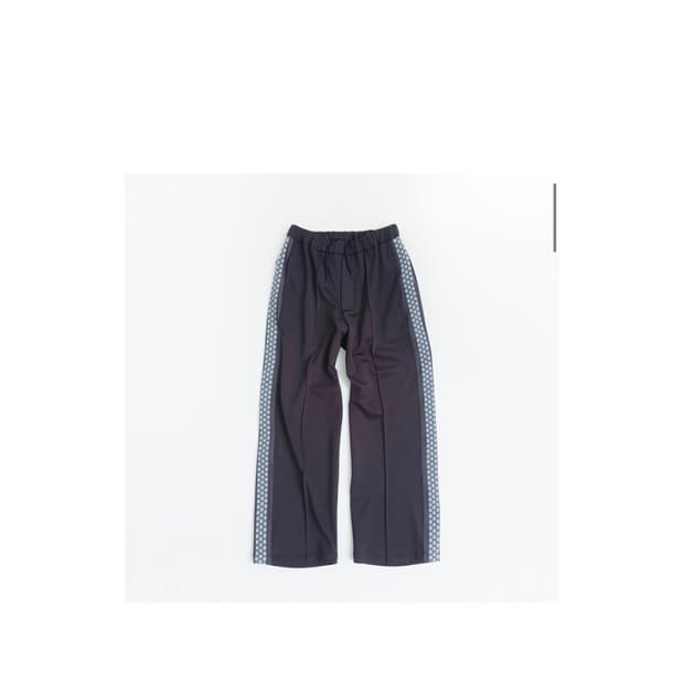 999휴머니티 사이드 자카드 트랙 팬츠