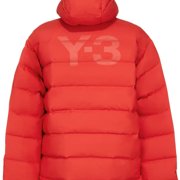 [M, 105] Y-3 요지 야마모토 클래식 퍼피 다운 자켓 레드