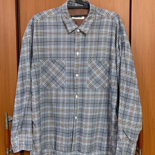 [MONKEY TIME] 몽키타임 투포켓 체크셔츠 S사이즈