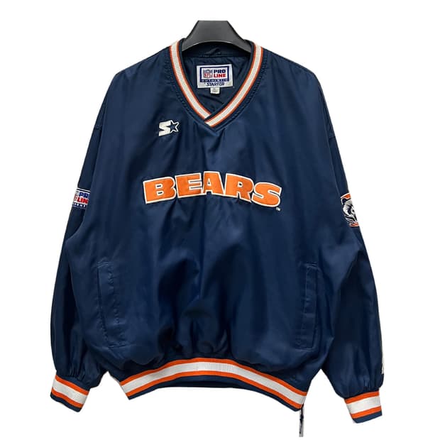 스타터 NFL 프로라인 시카고 베어스 나일론 웜업 XL