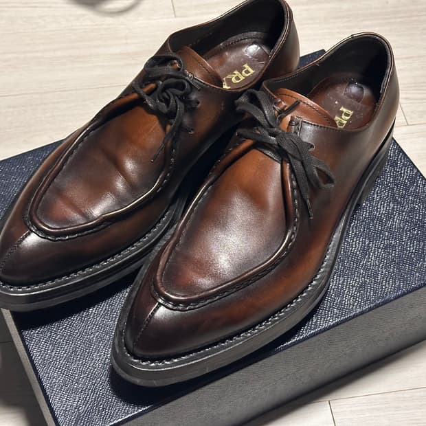 프라다 테라코타 브라운 uk 7.5