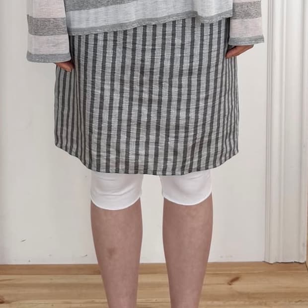 낫띵에브리띵 시그니처 스트라이프 스커트 2