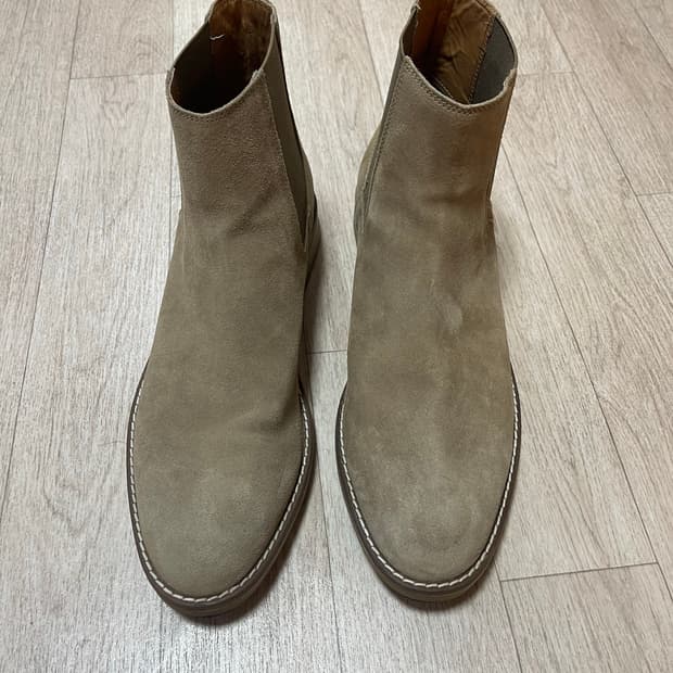 자라 스웨이드 첼시부츠 285