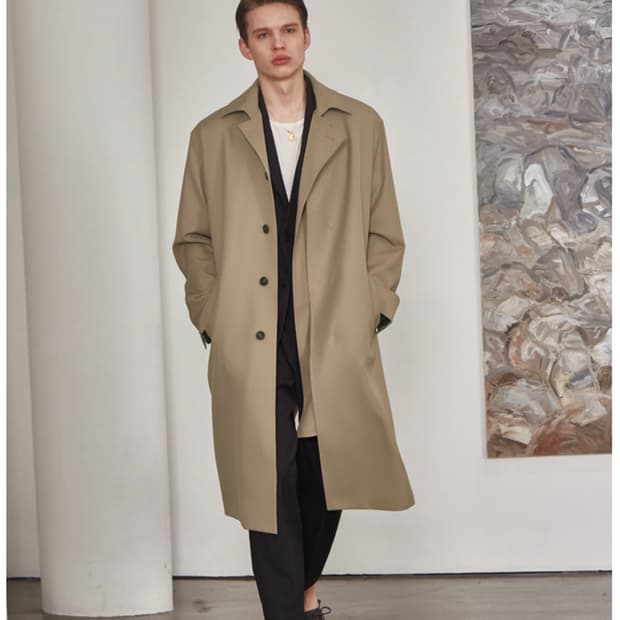 드러그옴므 트렌치코트 새상품 xl
