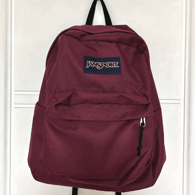 잔스포츠 슈퍼브레이크 플러스 랩탑 백팩 - 러셋레드 버건디