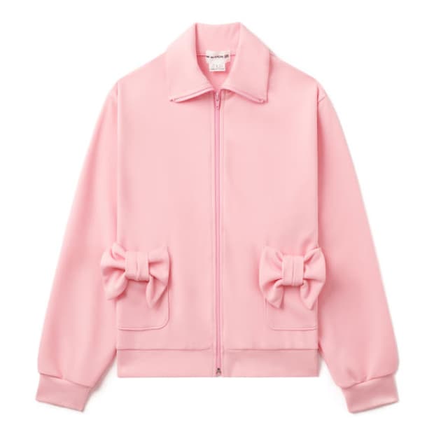 꼼데가르송 걸 리본 져지