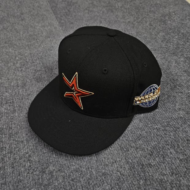 뉴에라 휴스턴 애스트로스 월드시리즈 패치 모자(급처)