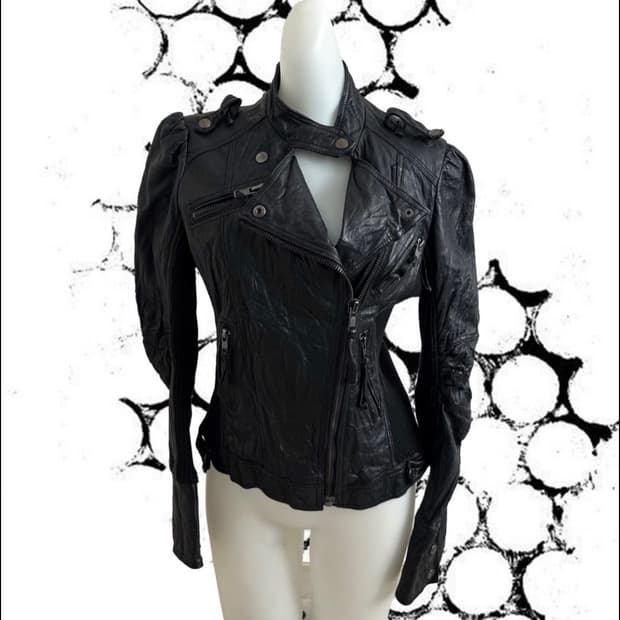 Leather jacket