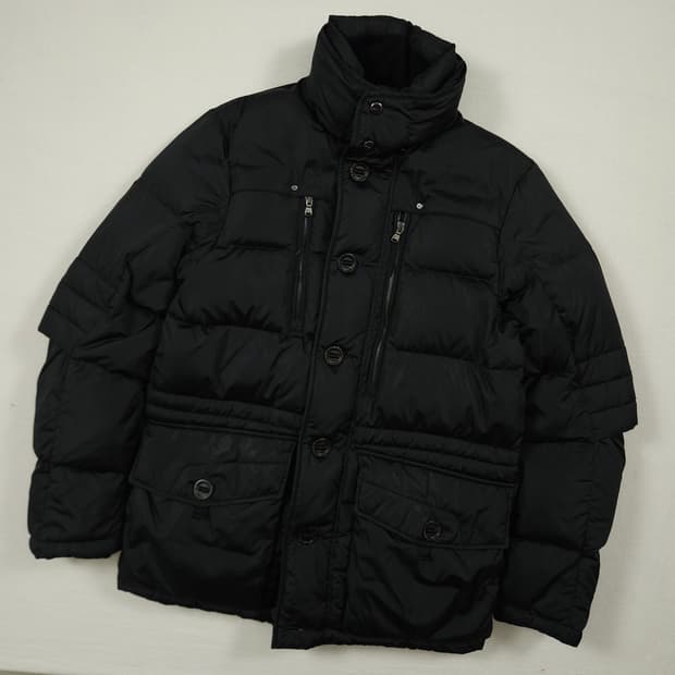 M(95)랄프로렌 블랙 헌팅 다운자켓