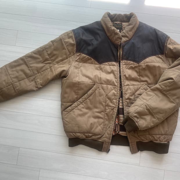 더블알엘 rrl 요크 패딩 팝니다 (드라마 광장 소지섭 착용)