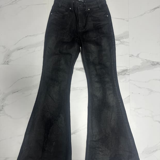 아이필유럭키 왁스 부츠컷 팬츠