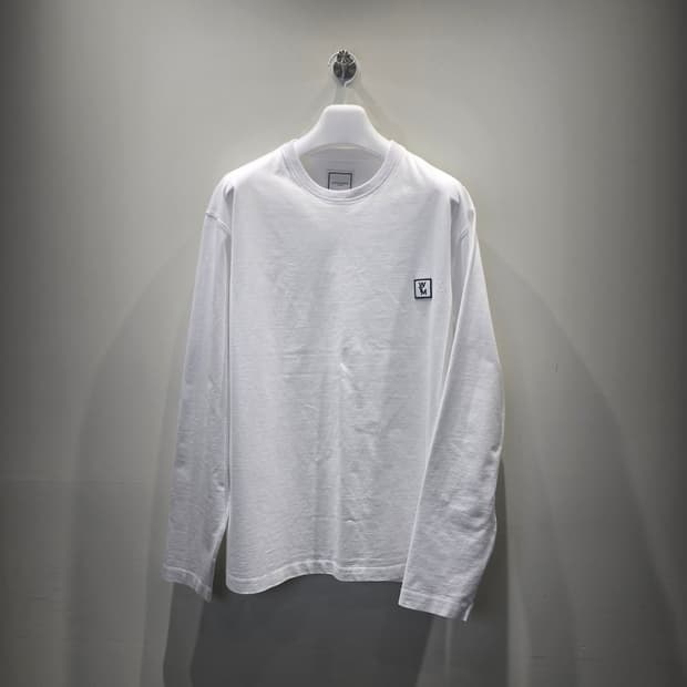 [중고/정품] 우영미 백로고 롱 슬리브 50 (화이트)