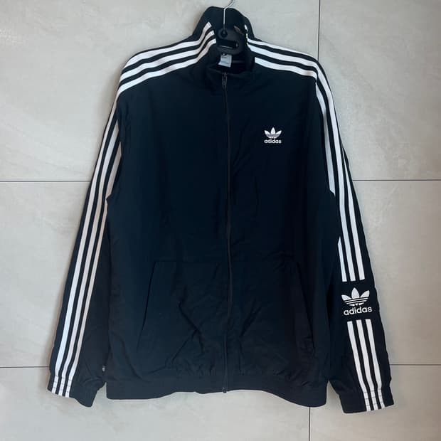 아디다스 파이어버드 윈드브레이커 바람막이 블랙 (L) 