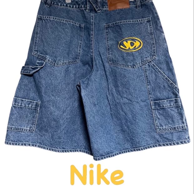 나이키 루즈핏 데님 쇼츠