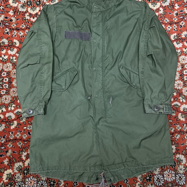 M65 OG 오리지널 피쉬테일 개파카 외피 95추천