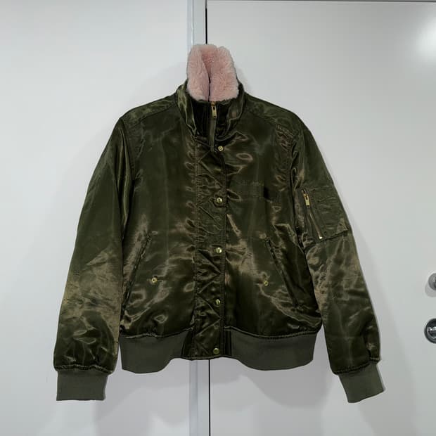 GAP 프리마로프트 새틴 봄버