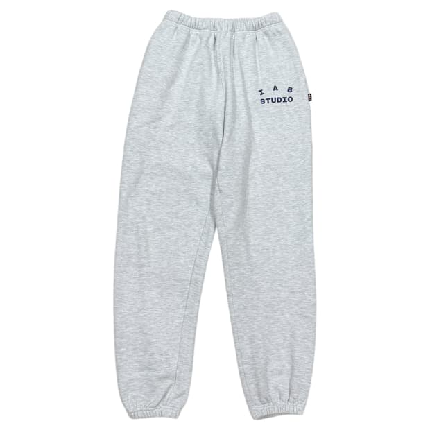 아이앱스튜디오 스웨트 조거팬츠 라이트 그레이 M