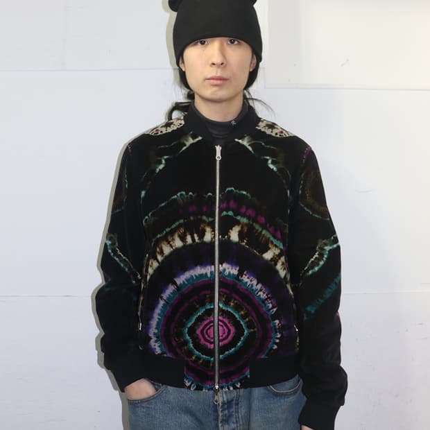 드리스 반 노튼 19AW 리버시블 타이다이 자켓