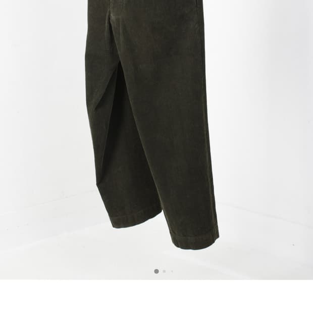 DOCUMENT CORDUROY 50's MILITARY TROUSERS