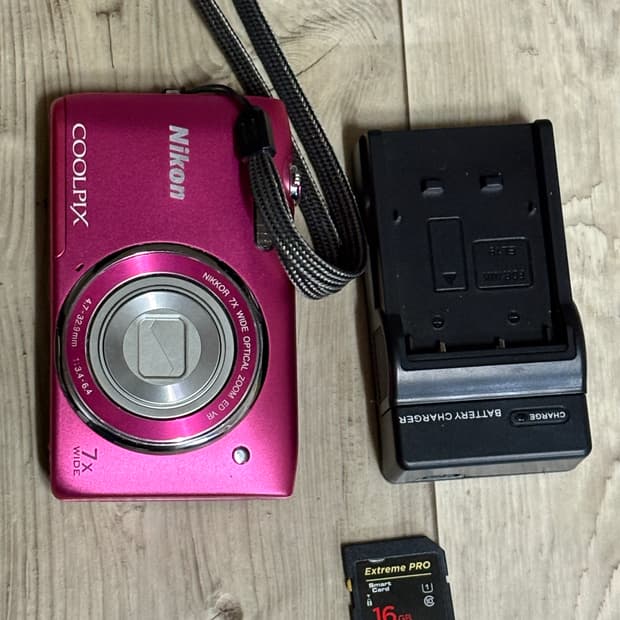 nikon coolpix 니콘 쿨픽스 S3500 핑크
