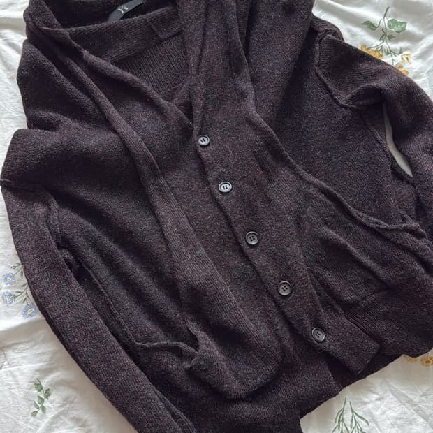 Y’s 요지야마모토 그랜파 가디건 