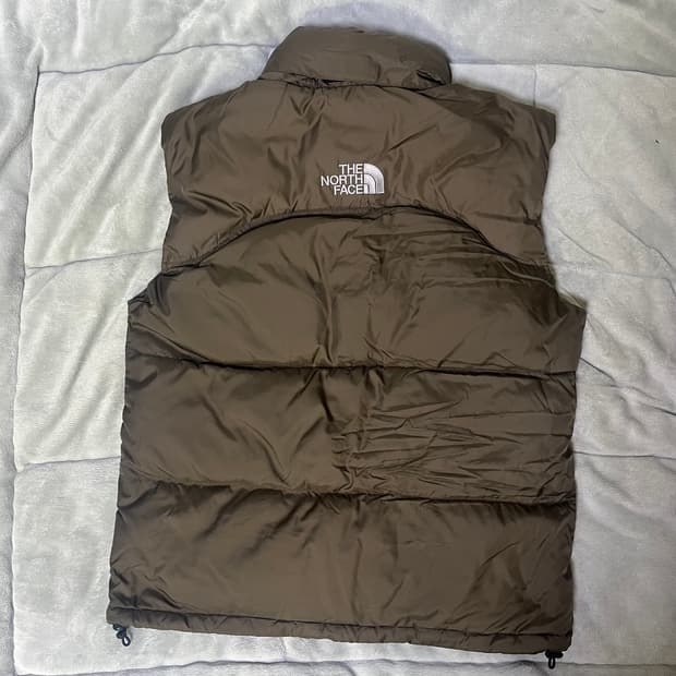 The north face 노스페이스 센터로고 중앙로고 조끼패딩 m