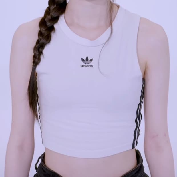 Adidas crop top