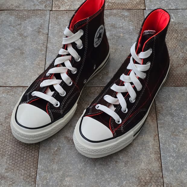 (230)컨버스 척 70 플래드 체크 하이 