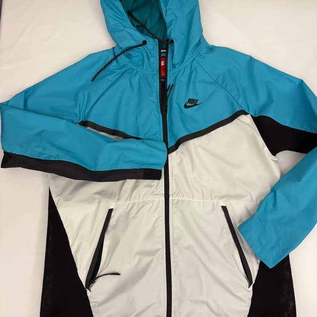 [XL] 나이키 매쉬 바람막이 자켓 블루/화이트
