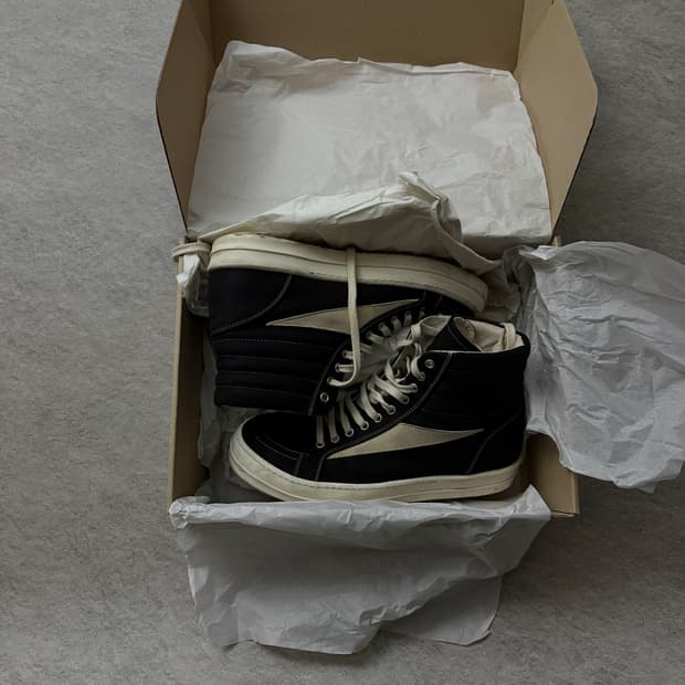 릭오웬스 반스 하이탑