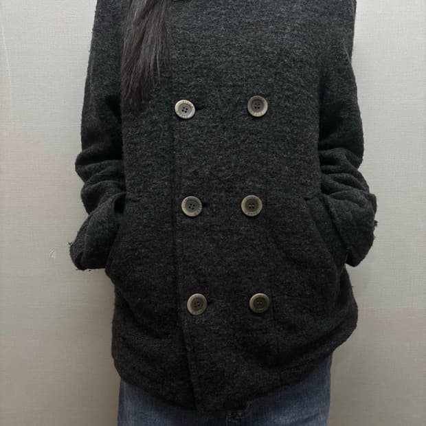 빈티지 더블 코트