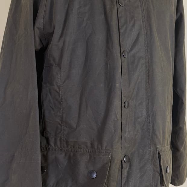 바버 보퍼트 C38 올리브 (영국제)