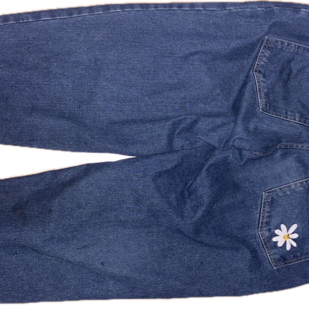 라브로스 데이지 데님 진청 L