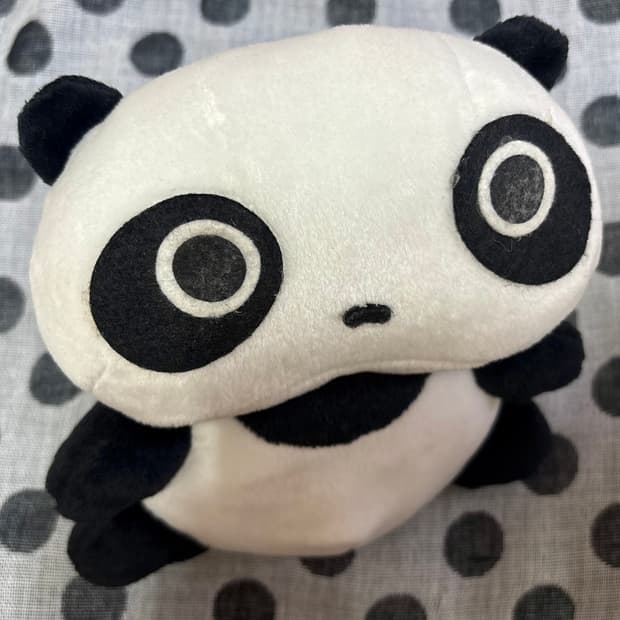 고전 빈티지 san-x 산엑스 타래팬더 인형 타래판다 빈티지인형