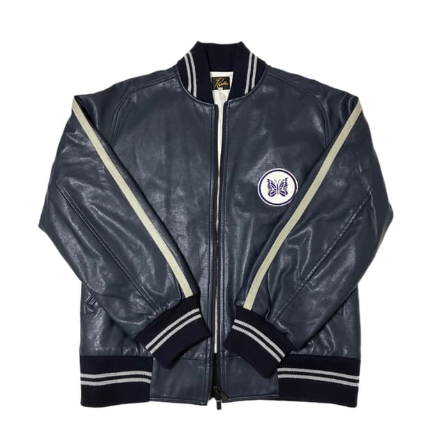 Needles leather award jacket