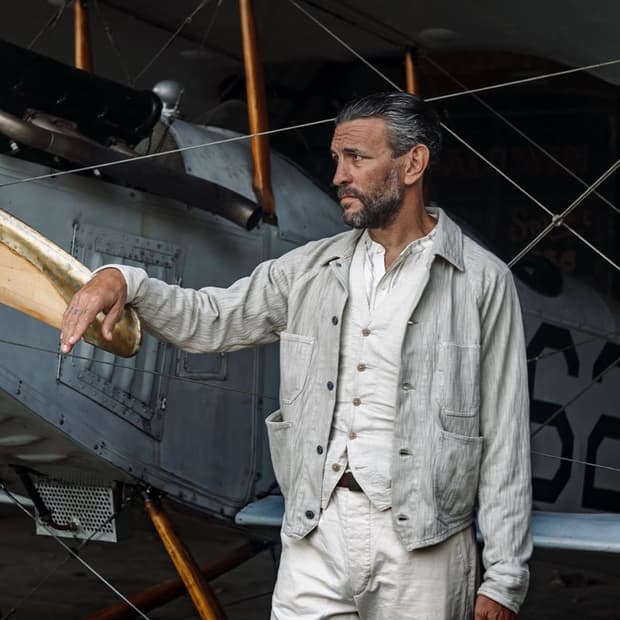 RRL [새상품] 니트 헤링본 트윌 자켓 M 판매