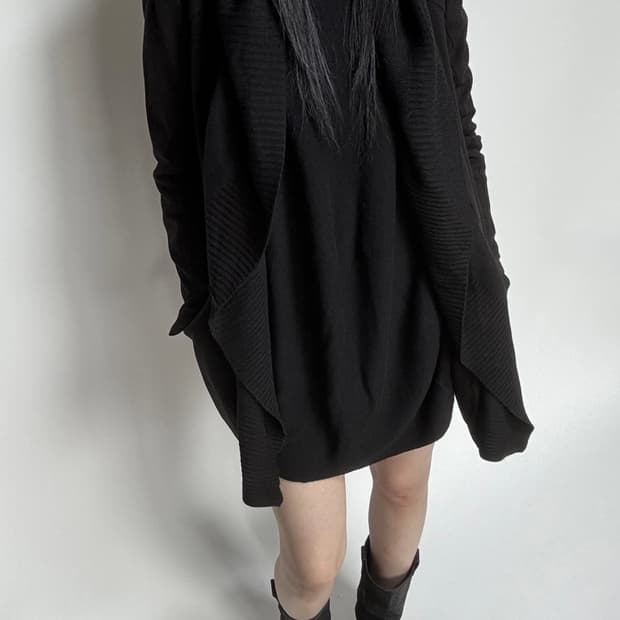 Demoo 데무 드레이프 가디건 유니섹스 아카이브하이엔드요지헬무트랭맛