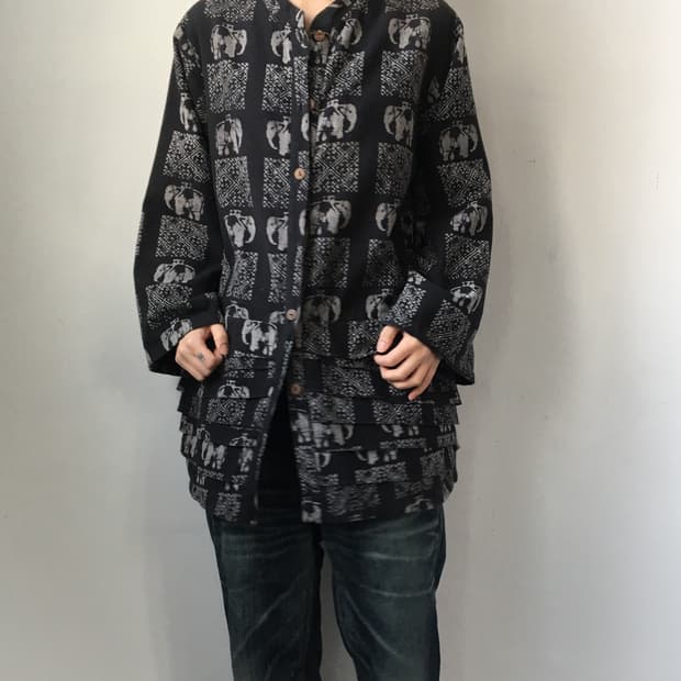 Oriental pattern jacket