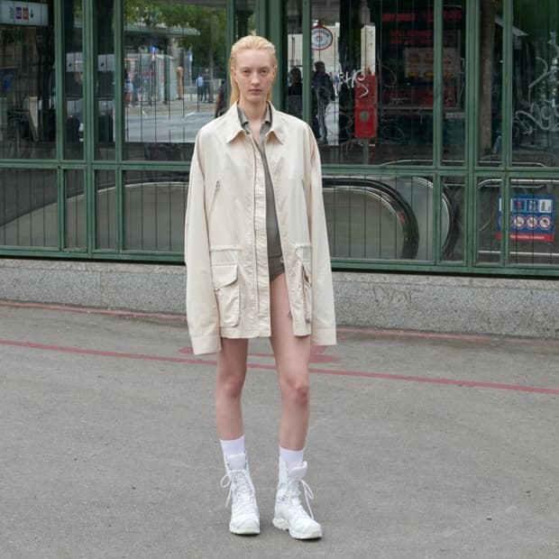 Rier x salomon xa 정글 화이트 