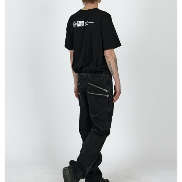 MPa SPLIT POCKET PANTS (Black) s사이즈