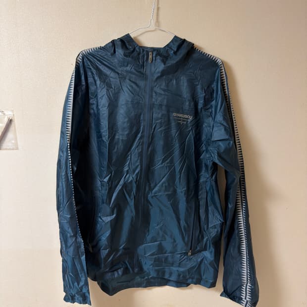 갸쿠소우 본 패턴 윈드 자켓 