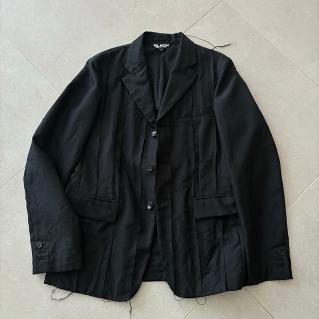 꼼데가르송 블랙 블레이저